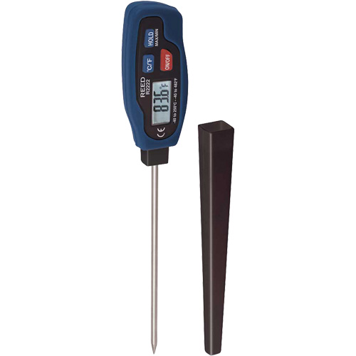 Thermom&egrave;tre &agrave; tige REED R2222, Contact, Num&eacute;rique, -40-482°F (-40-250°C) EastCoast Offshore Supplies