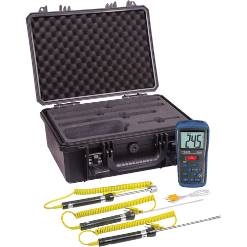 Ensemble de thermom&egrave;tre &agrave; thermocouple, Contact, Num&eacute;rique, -58-2000°F (-50-1300°C) EastCoast Offshore Supplies