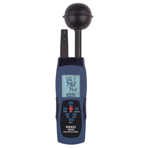 Compteur de contrainte thermique au thermom&egrave;tre-globe mouill&eacute; (WBGT) EastCoast Offshore Supplies