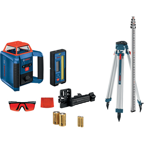 Revolve2000 Self-Leveling Horizontal Rotary Laser Kit, 2000' (609.6 m), 670 Nm EastCoast Offshore Supplies