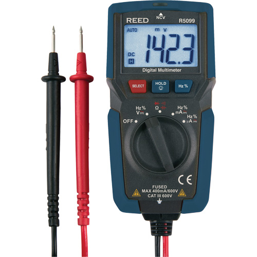 Multim&egrave;tre compact avec mesure de tension sans contact, Tension c.a./c.c., Courant c.a./c.c. EastCoast Offshore Supplies
