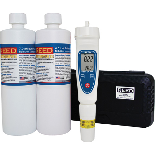 Trousse de pH-m&egrave;tre et de solution tampon EastCoast Offshore Supplies