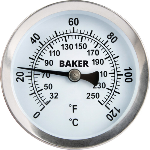 Pipe Surface Thermometer, Non-Contact, Analogue, 32-250°F (0-120°C) EastCoast Offshore Supplies