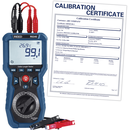 Cable Length Tester with Calibration Certificate EastCoast Offshore Supplies