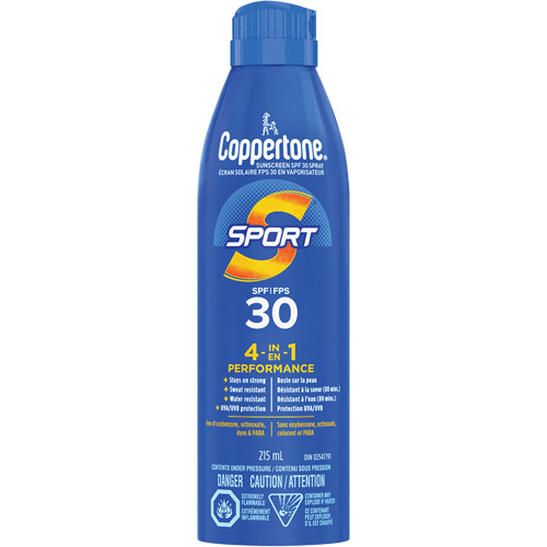 Sport&reg; Water Resistant Sunscreen, SPF 30, Aerosol EastCoast Offshore Supplies