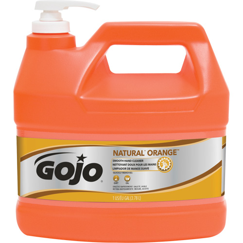 Nettoyant &agrave; mains Natural Orange, Cr&egrave;me, 3,78 L, Cruche, Agrumes/Orange EastCoast Offshore Supplies