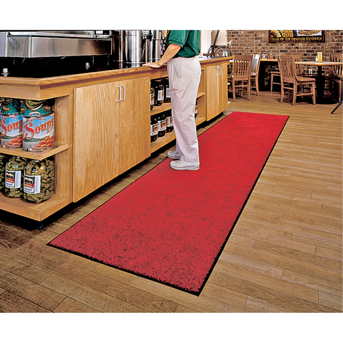 Tapis ColorStar, Essuie-pieds, 3' x 5' x 3/8", Rouge/noir EastCoast Offshore Supplies