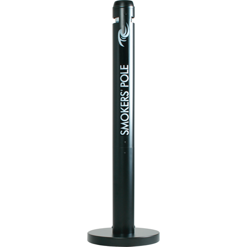 Smokers' Pole Cigarette Receptacle, Free-Standing, Aluminum, 41" Height EastCoast Offshore Supplies