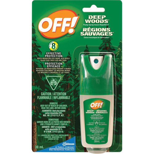 OFF! Deep Woods&reg; Insect Repellent, 25% DEET, Spray, 30 ml EastCoast Offshore Supplies