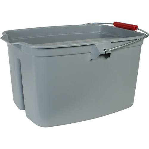 Seau &agrave; double usage, Capacit&eacute; de 5 gal. US (20 pintes), Gris EastCoast Offshore Supplies
