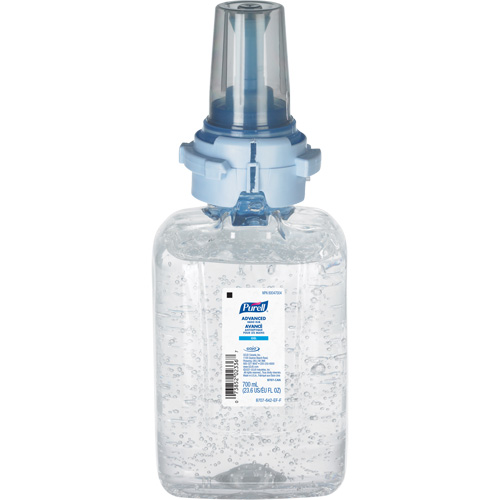 D&eacute;sinfectant avanc&eacute; pour les mains pour distributeur ADX-7 de GOJO, 700 ml, Recharge, 70 % alcool EastCoast Offshore Supplies