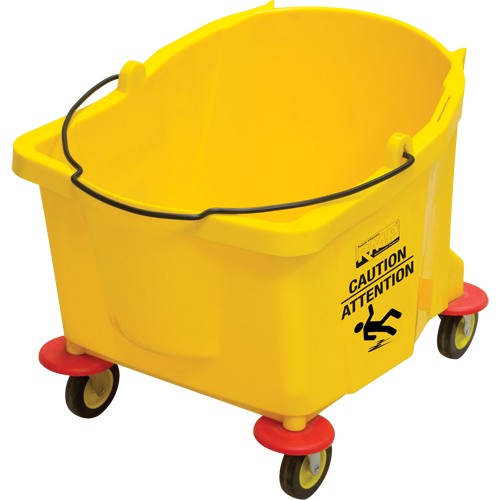 Mop Bucket, 9.5 US Gal. (38 qt.) Capacity, Yellow EastCoast Offshore Supplies