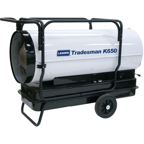 Tradesman&reg; Forced Air Heater, Fan, Kerosene, 650,000 BTU/H EastCoast Offshore Supplies