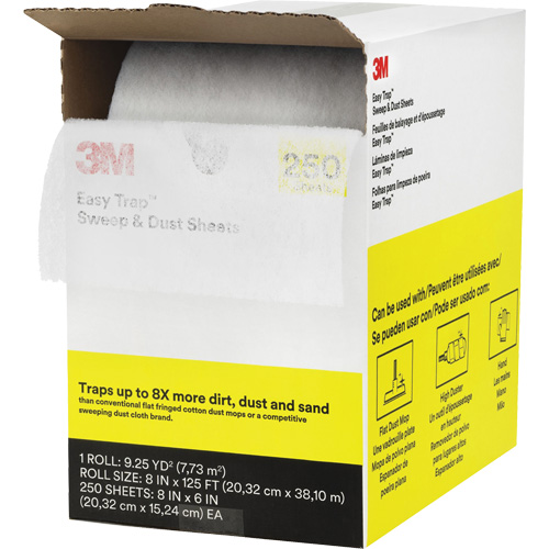 &eacute;poussi&eacute;reur Easy Trap, Microfibre, Blanc EastCoast Offshore Supplies