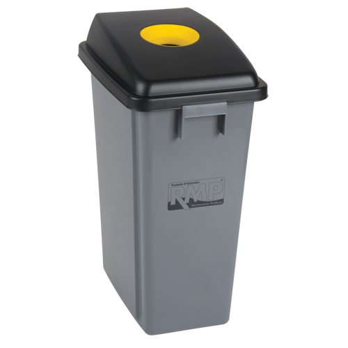 Recycling & Garbage Bin with Classification Lid, Plastic, 16 US gal. EastCoast Offshore Supplies