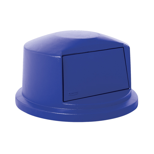 Round Brute&reg; Tops, Dome Lid, Plastic/Polyethylene, Fits Container Size: 24" Dia. EastCoast Offshore Supplies