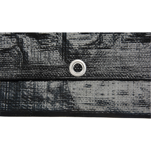 Tarp, Light Industrial Duty, Black, 6' x 8' x 8 mils EastCoast Offshore Supplies