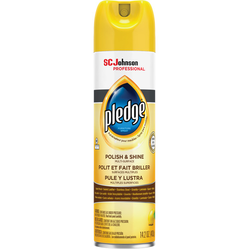 Pledge&reg; Lemon Furniture Polish, 14.2 oz., Aerosol Can EastCoast Offshore Supplies
