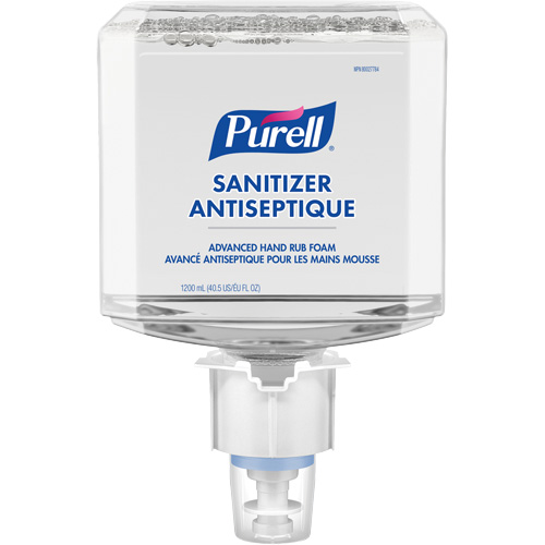 ES6 Advanced Foam Hand Sanitizer, 1200 ml, Cartridge Refill, 70% Alcohol EastCoast Offshore Supplies