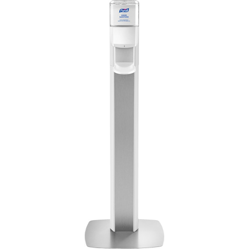 Messenger ES8 Silver Panel Floor Stand with Dispenser EastCoast Offshore Supplies