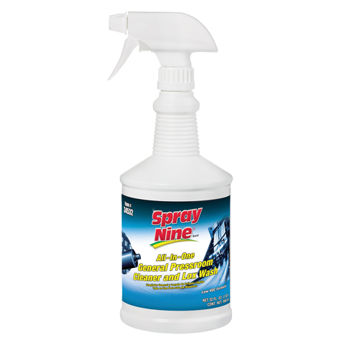 Nettoyant g&eacute;n&eacute;ral Spray Nine pour impression, 946 ml, Bouteille &agrave; g&acirc;chette EastCoast Offshore Supplies