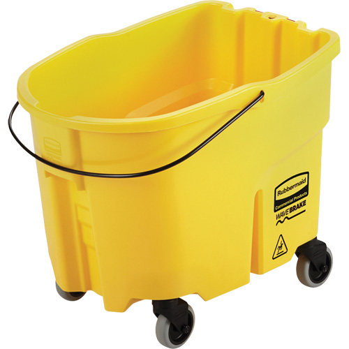 Seau pour vadrouille Wavebrake, Capacit&eacute; de 8.75 gal. US (35 pintes), Jaune EastCoast Offshore Supplies