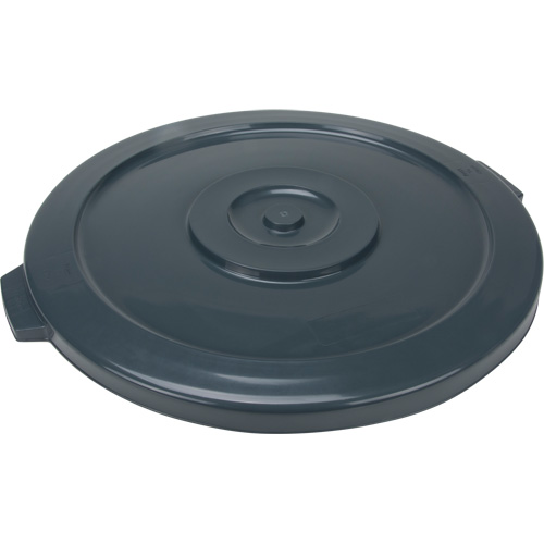 Waste Container Lid, Flat Lid, Plastic/Polyethylene, Fits Container Size: 24" Dia. EastCoast Offshore Supplies