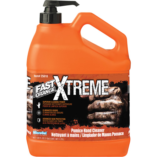 Xtreme Professional Grade Hand Cleaner, Pumice, 3.78 L, Pump Bottle, Orange EastCoast Offshore Supplies