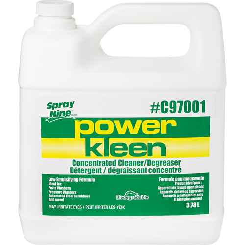 Produit nettoyant pour nettoyeur de pi&egrave;ces Power Kleen, 4 L, Cruche EastCoast Offshore Supplies