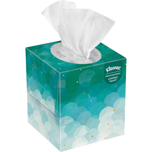 Kleenex&reg; Upright Facial Tissue, 2 Ply, 7.8" L x 8.3" W, 95 Sheets/Box EastCoast Offshore Supplies