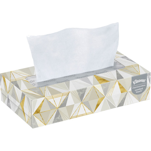 Papier-mouchoir Kleenex - &eacute;tui pratique, 2 pli, 7,8" lo x 8,3" la, 125 feuilles/boîte EastCoast Offshore Supplies