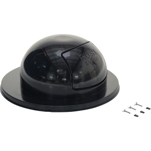 Drum Waste Disposal Top, Dome Lid, Metal, Fits Container Size: 23-1/2" Dia. EastCoast Offshore Supplies