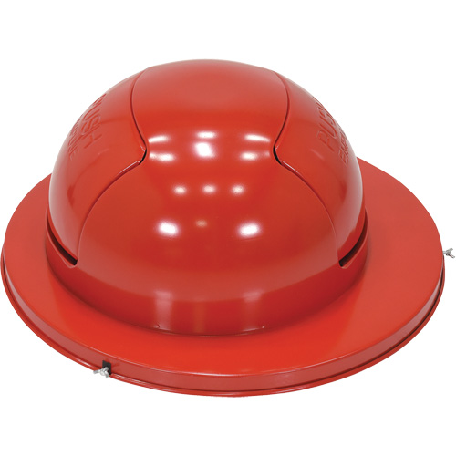 Drum Waste Disposal Top, Dome Lid, Metal, Fits Container Size: 23-1/2" Dia. EastCoast Offshore Supplies
