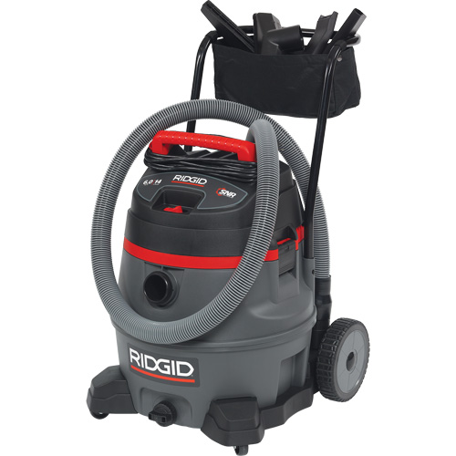 NXT Industrial Vacuum with Cart, Wet-Dry, 6 HP, 14 US Gal. (53 Litres) EastCoast Offshore Supplies
