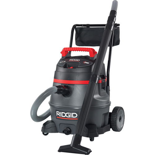 NXT Industrial Vacuum with Cart, Wet-Dry, 6 HP, 14 US Gal. (53 Litres) EastCoast Offshore Supplies