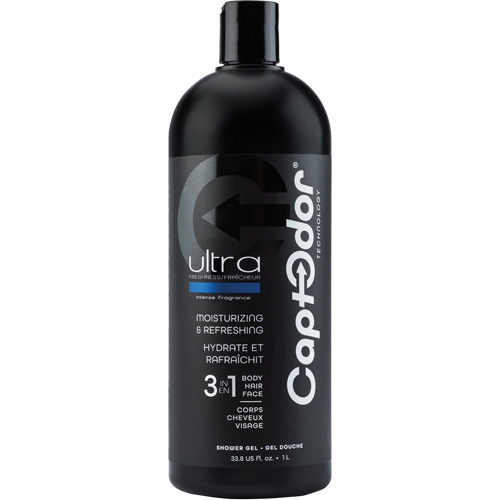 3 in 1 Shower Gel, 1000 ml, Ultra Freshness, Bottle EastCoast Offshore Supplies