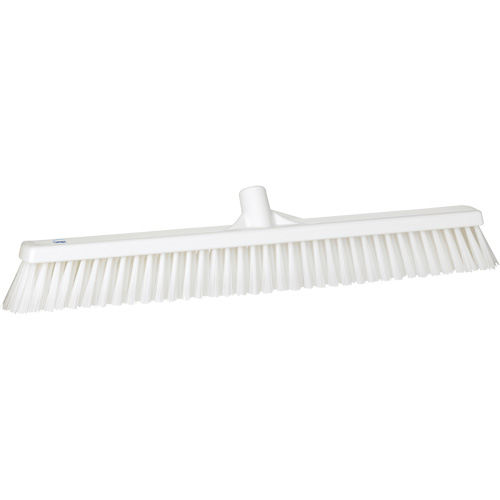 Balai-brosse &agrave; soies combin&eacute;es, Crins Cors&eacute;/Fin, 24", Polyester, Blanc EastCoast Offshore Supplies