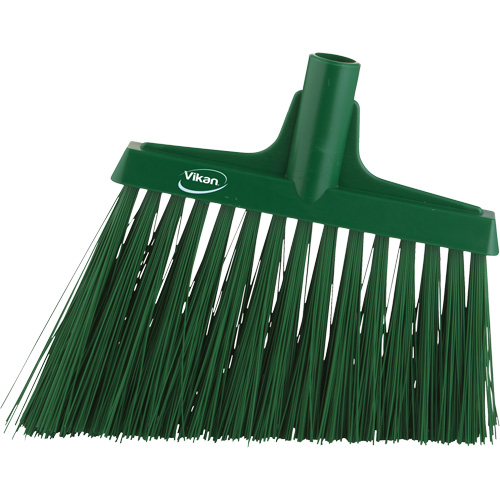 Angle Broom Head, X-Coarse Bristles, 12", Polyester, Green EastCoast Offshore Supplies