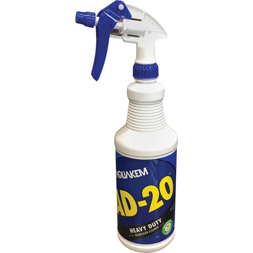 Nettoyant & d&eacute;graissant industriel AD-20, Bouteille &agrave; g&acirc;chette EastCoast Offshore Supplies