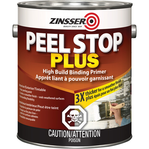 Peel Stop&reg; Plus High Build Binding Primer, 3.78 L, Gallon, White EastCoast Offshore Supplies