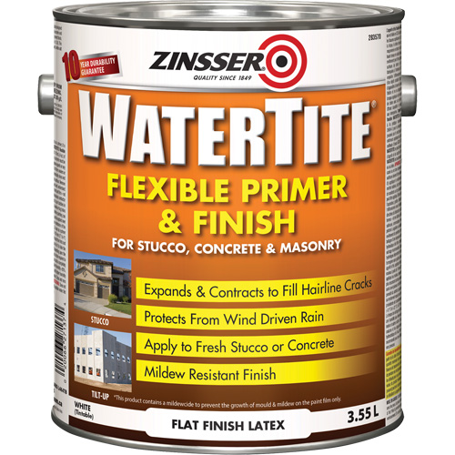 Watertite&reg; Weatherproof Flexible Primer & Finish, 3.55 L, Gallon, White EastCoast Offshore Supplies