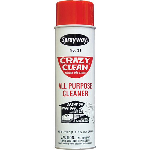 Nettoyant tout usage Crazy Clean, 20 oz, Canette a&eacute;rosol EastCoast Offshore Supplies