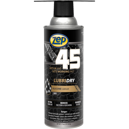 Lubrifiant sec &agrave; base de silicone 45 Lubridry, Canette a&eacute;rosol EastCoast Offshore Supplies