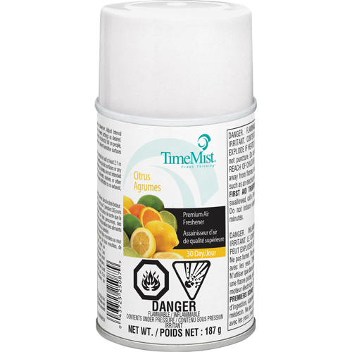 TimeMist&reg; Industrial Strength Air Freshener, Citrus, Aerosol Can/Cartridge EastCoast Offshore Supplies
