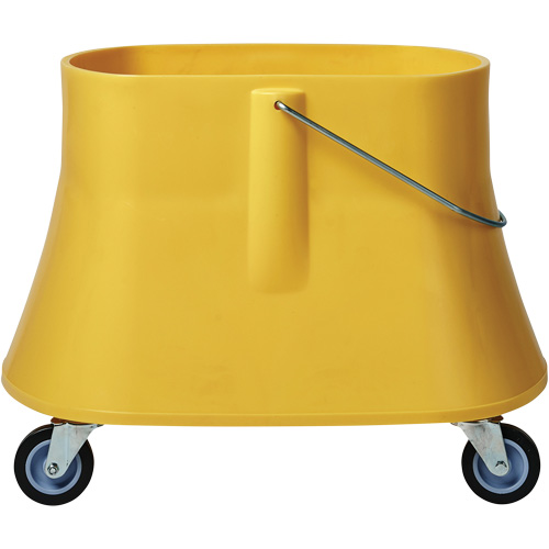 Seau pour vadrouille Champ, Capacit&eacute; de 10 gal. US (40 pintes), Jaune EastCoast Offshore Supplies
