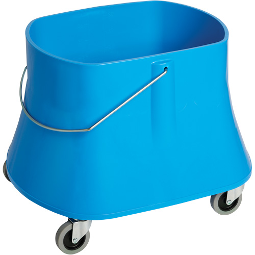 Seau pour vadrouille Champ, Capacit&eacute; de 10 gal. US (40 pintes), Bleu EastCoast Offshore Supplies