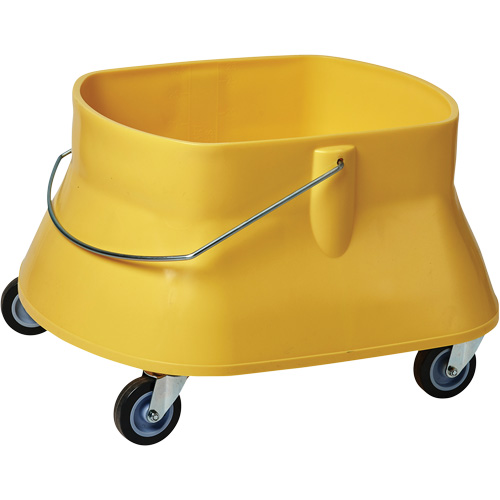 Seau pour vadrouille Champ, Capacit&eacute; de 8 gal. US (32 pintes), Jaune EastCoast Offshore Supplies