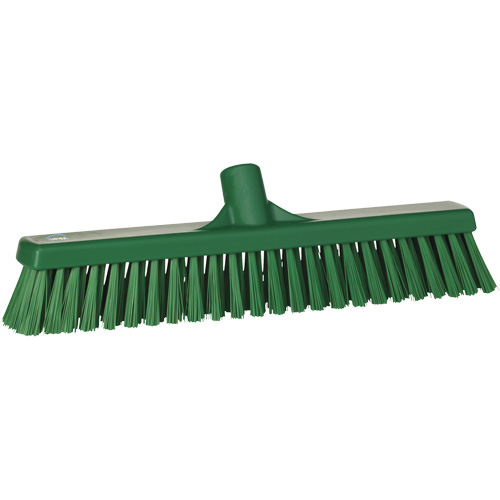 T&ecirc;te de balai-brosse &agrave; soies combin&eacute;es, Crins Cors&eacute;/Fin, 16-1/2", Polyester, Vert EastCoast Offshore Supplies