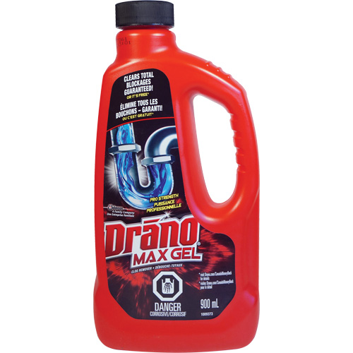 Produit d&eacute;bouchant pour drain Max Gel de Drano EastCoast Offshore Supplies