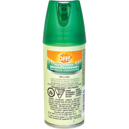 OFF! Deep Woods&reg; Insect Repellent, 25% DEET, Spray, 100 ml EastCoast Offshore Supplies